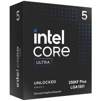 Intel BX80768250KF Core Ultra 5 250KF Plus 18 Cores Up to 5.3GHz LGA 1851 CPU Processor