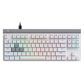 Logitech 920-013880 G515 Rapid TKL RGB White Low Profile Mechanical Keyboard with Magnetic Analog Switch