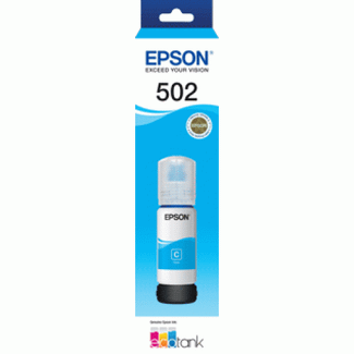 Epson C13T03K292  Cyan Ink BOTTLE T502 for Expression and WorkForce Printers