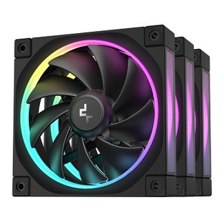 DeepCool R-FL12R-BKAPN3-G FL12R Black 120mm Fans (3-Pack)