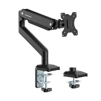 Humanmotion T8-1G Single Screen Monitor Arm for up to 17"-40" Matte Black
