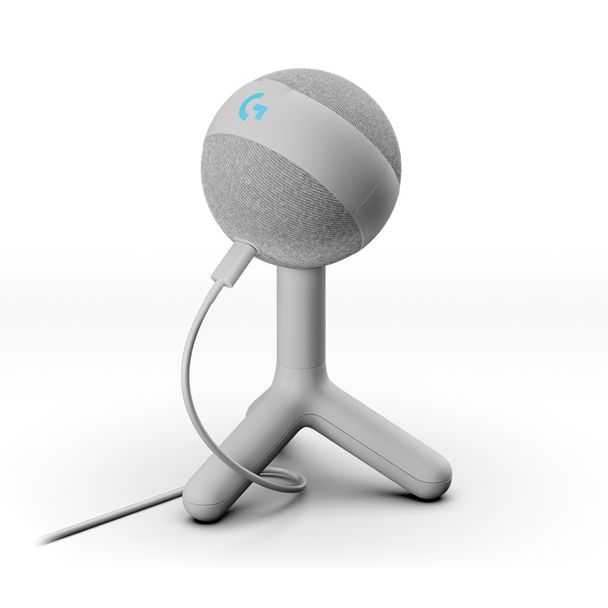 Logitech 988-000560 G Yeti Orb RGB Gaming Mic with LIGHTSYNC White