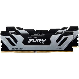 Kingston KF584CU40RSK2-48 Fury Renegade RGB Silver 48GB (2x24GB) DDR5 8400MT/s CL40 CUDIMM  Memory Silver XMP