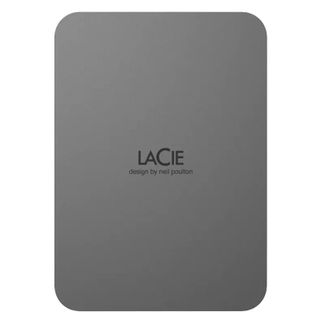 LaCie STLR4000400 4TB Mobile Drive Secure USB-C Portable Hard Drive Space Grey