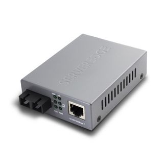 Serveredge SED-1000MSC(550m) 10/100/1000Base-TX to 1000Base-FX Multimode SC Fibre Media Converter (550m)