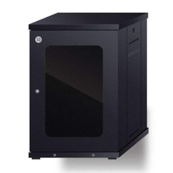Serveredge CBN-18RU-64WM 18RU 600mm Wide & 450mm Deep Fully Assembled Wall Mount Server Cabinet