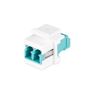 StarTech DMFKSLCLCCOUPLER LC to LC Duplex Fiber Optic LC Keystone Coupler