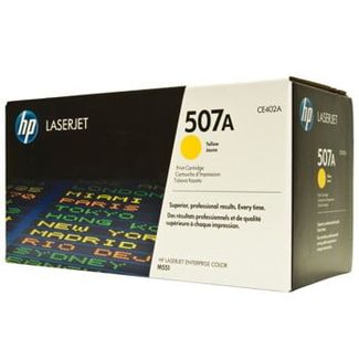 HP 507A Yellow Original LaserJet Toner Cartridge CE402A