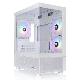 Thermaltake CA-1Z4-00M6WN-00 View 170 ARGB Tempered Glass mATX Case Snow Edition