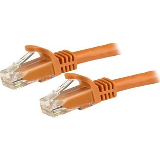 StarTech N6PATC3MOR 3m Orange Snagless UTP Cat6 Patch Cable
