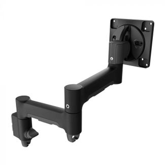 Atdec AWM-A46T-B 460mm Monitor Arm with Channel Clamp Black