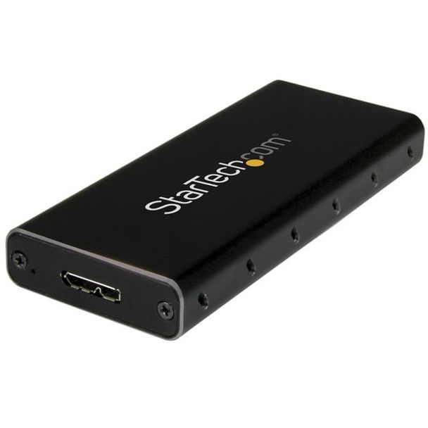 StarTech SM21BMU31C3 M.2 SATA Enclosure - USB 3.1w/ USB C