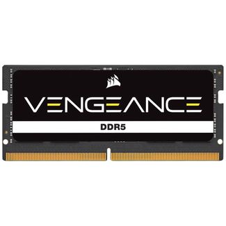 Corsair CMSX16GX5M1A5600C48 VENGEANCE DDR5 SODIMM 16GB (1x16GB) DDR5 5600MT/s CL48 Laptop Memory