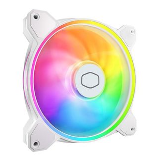 Cooler Master MFL-B4DW-16NP2-R2 MasterFan MF140 Halo 2 Dual Loop ARGB 140mm Case Fan White