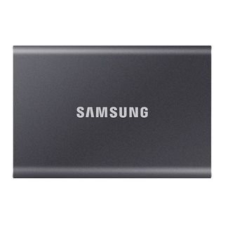 Samsung MU-PC1T0T/WW Portable SSD T7 1TB Titan Gray USB3.2 Type-C R/WMax 1050MB/s Aluminium Case 3 Years Warranty