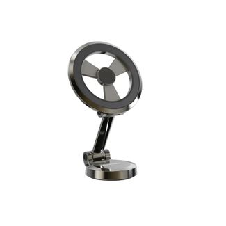 Rockrose RRST13 Anyview Mag Neo 360Deg Rotatable&Foldable Center Console Magnetic Phone Holder Compatible with MagSafe
