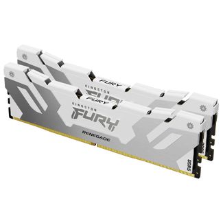 Kingston KF580C38RWK2-32 FURY RENEGADE White 32GB (2 x 16GB) 8000MHz DDR5 XMP Memory