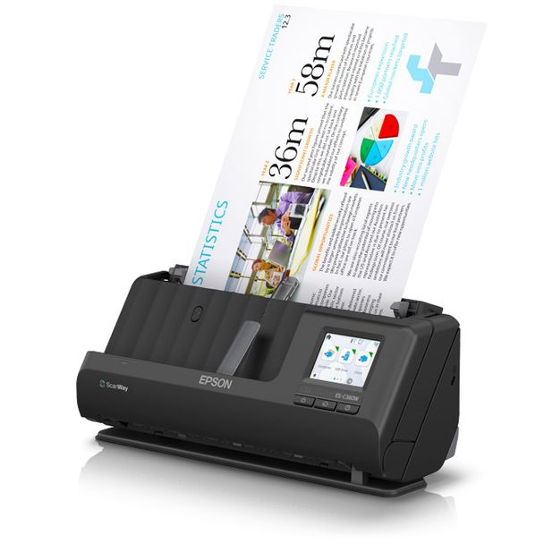 Epson B11B269501 WorkForce ES-C380W A4 Document Scanner