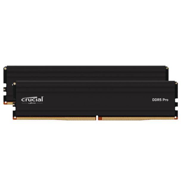 Crucial CP2K48G56C46U5 Pro 96GB (2x 48GB) 5600MHz DDR5 XMP & EXPO Desktop Memory