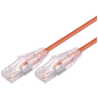 Comsol UTP-1.5-C6A-UT-ORA 1.5m RJ45 Cat 6A Ultra Thin Patch Cable - Orange