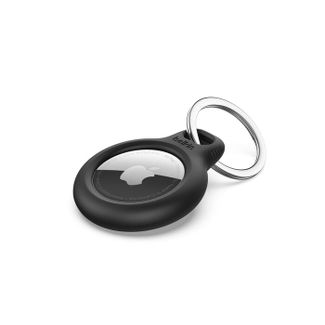 Belkin F8W973btBLK Secure Holder With Key Ring for AirTag Black