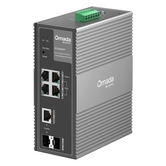 TP-Link IES206GPP Omada 6-Port Gigabit Industrial Easy Managed Switch with 3-Port PoE+ and 1-Port PoE++