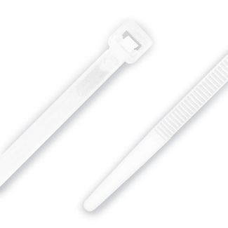 Alogic NC248WHT Ty-It Nylon Cable Tie White 200mm X 4.8mm - (Bag of 100)