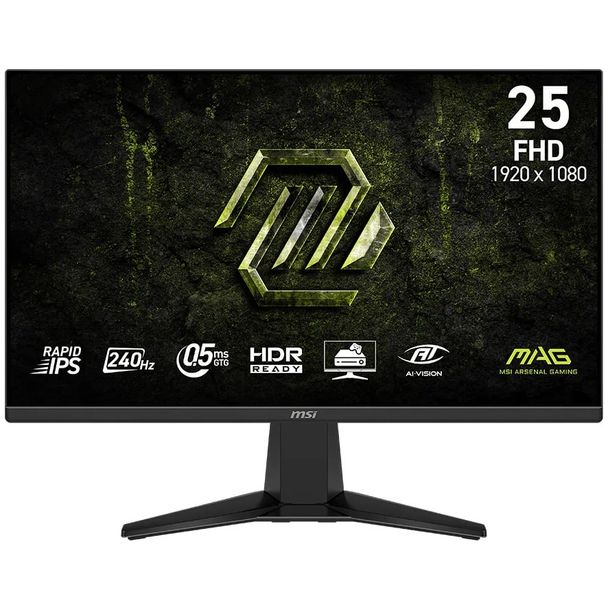 MSI MAG 255F X24 24.5" FHD 240Hz IPS Gaming Monitor