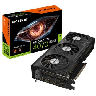 Gigabyte GV-N407SWF3OC-12GD GeForce RTX 4070 Super WINDFORCE OC 12GB GDDR6X Graphics Card