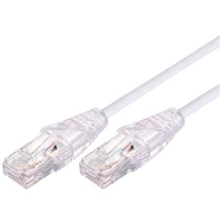 Comsol UTP-02-C6A-UT-WHT 2m RJ45 Cat 6A Ultra Thin Patch Cable - White