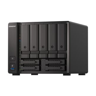 Qnap TS-H973AX-32G,9 BAY NAS(NO DISK),Ryzen V1000,32GB,2.5GbE(2),10GbE (1),3YR WTY