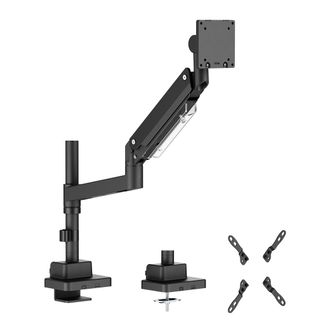 Brateck LDT80-C012P Super Heavy-Duty Pole-Mounted  Monitor Arm Mount 24"-57"