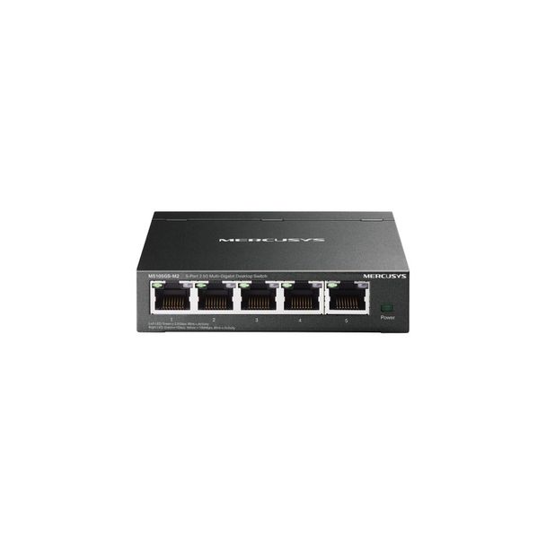 Mercusys MS105GS-M2 5-port 2.5G Multi-Gigabit Desktop Switch