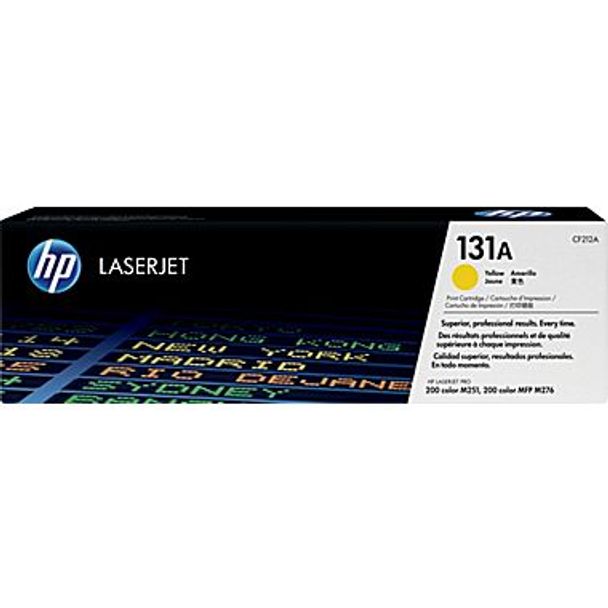 HP 131A Yellow LaserJet Toner Cartridge CF212A