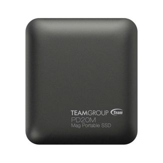 Team TPSEG2001T0C108 PD20M Mag Portable SSD Titanium Gray 1TB