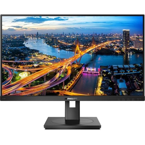 Philips 243B1 23.8" IPS FHD Slim Bezel USB-C Docking Monitor with Power Sensor and Light Sensor