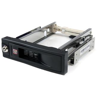 StarTech HSB100SATBK 5.25in Trayless Mobile Rack for 3.5in HDD