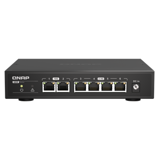 QNAP QSW-2104-2T 2 ports 10GbE RJ45 5 ports 2.5GbE RJ45 unmanaged switch 2 Years WTY
