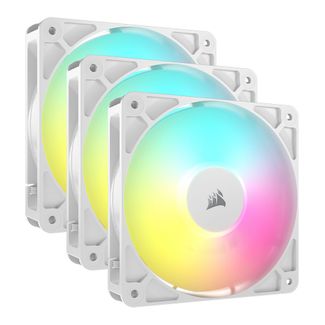 Corsair CO-9050185-WW RS120 ARGB White 120mm ARGB Fan Triple Pack