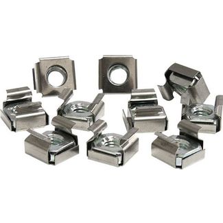StarTech CABCAGENUTS6 50 Pkg M6 Cage Nuts
