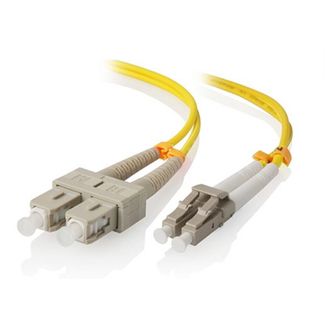 ALOGIC 2m LC-SC Single Mode Duplex LSZH Fibre Cable 09/125 OS2 LCSC-02-OS2
