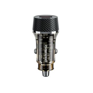 Rockrose RRCC17 Explorer G48 48W Max Dual Port Transparent Car Charger
