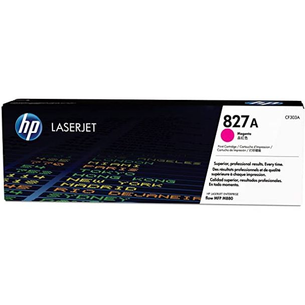 HP CF303A 827A MAGENTA LASERJET TONER 32K CARTRIDGE