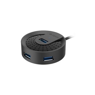 A4Tech ERAXA710 HUB-30 USB 3.0 4 Ports 100cm USB Plug Black