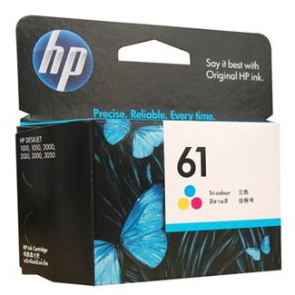 HP CH562WA-2 61 Tri-Color Inkjet Print Cartridge