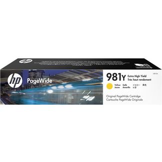 HP L0R15A 981Y Yellow Original PageWide Crtg