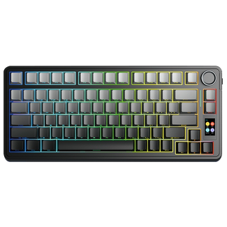 AULA S75Pro-GG-S S75 PRO Wireless Tri-Mode Gasket RGB Mechanical Keyboard Gradient Grey