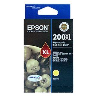 Epson C13T201492 T201492 200XL High Capacity Durabrite Ultra Yellow Cartridge