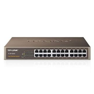 TP-Link TL-SF1024D 24 Port 10/100Mbps Rackmount Switch - TL-SF1024D