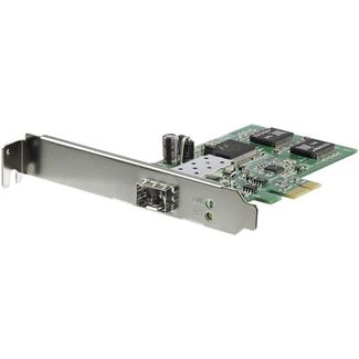 StarTech PEX1000SFP2 PCIe GbE Fiber Network Card w/ Open SFP